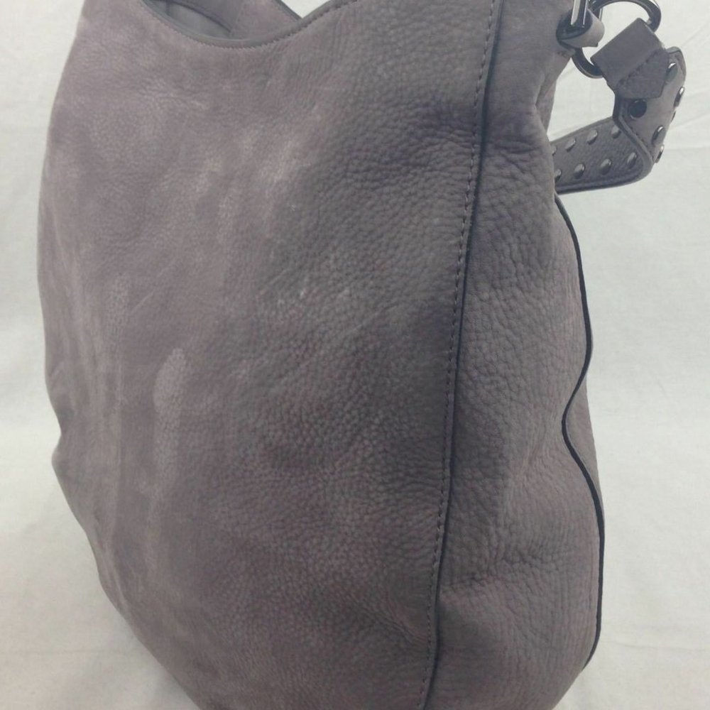 - REBECCA MINKOFF Convertible Nubuck Hobo